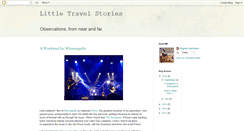 Desktop Screenshot of littletravelstories.com