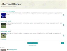 Tablet Screenshot of littletravelstories.com